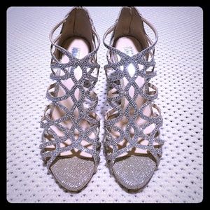 INC Rhinestone High Heels
